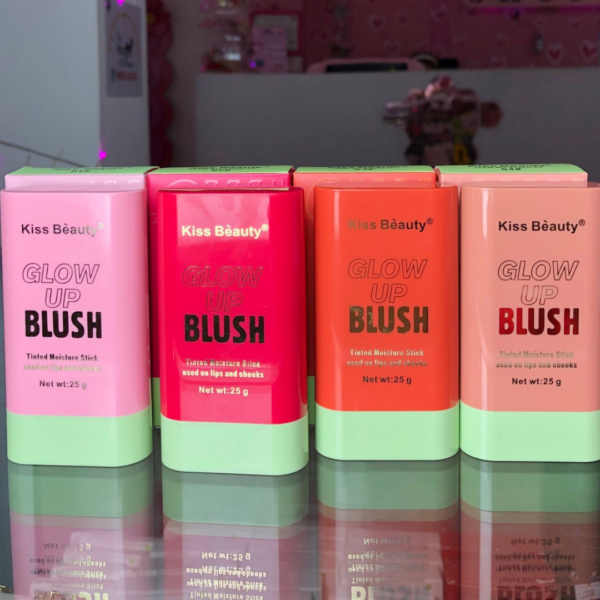 Blush en barra Kiss Beauty