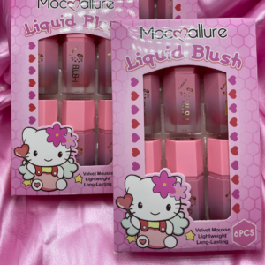 Kit de 6 Blush líquido Hello Kitty