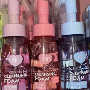 Limpiador facial de espuma USHAS