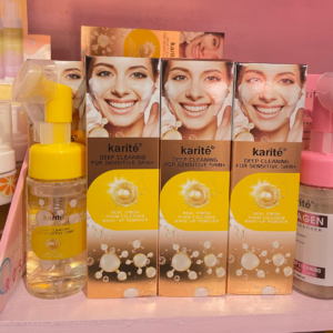 Limpiador facial de espuma Karite
