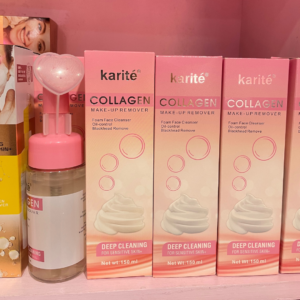 Limpiador facial de espuma de colageno Karite