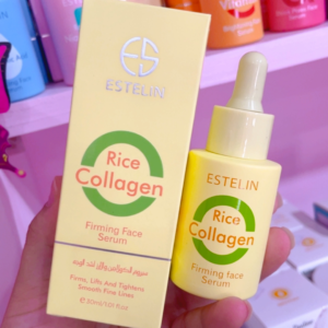 Serum facial de arroz y colageno Estelin