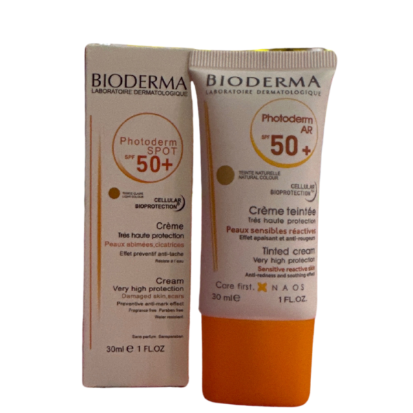 Protector solar bioderma con color