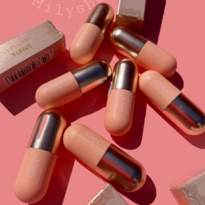 Labial en capsulas tonos naranjita