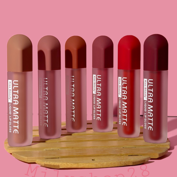 lipgloss matte de kiss beauty