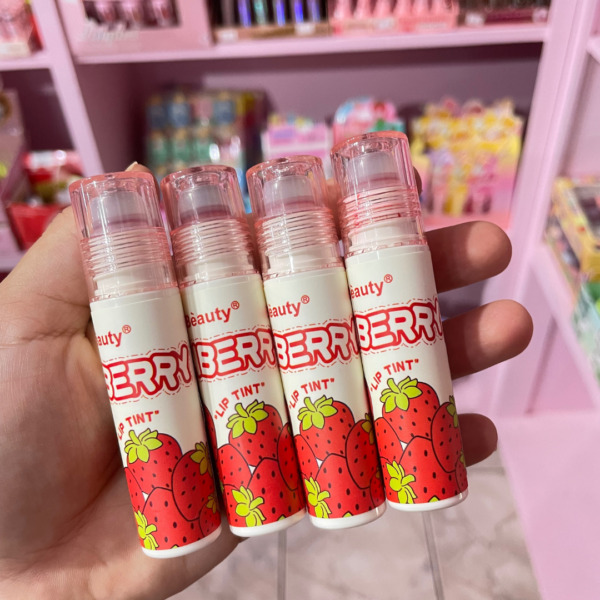 Tinta de labios de fresa Kiss Beauty