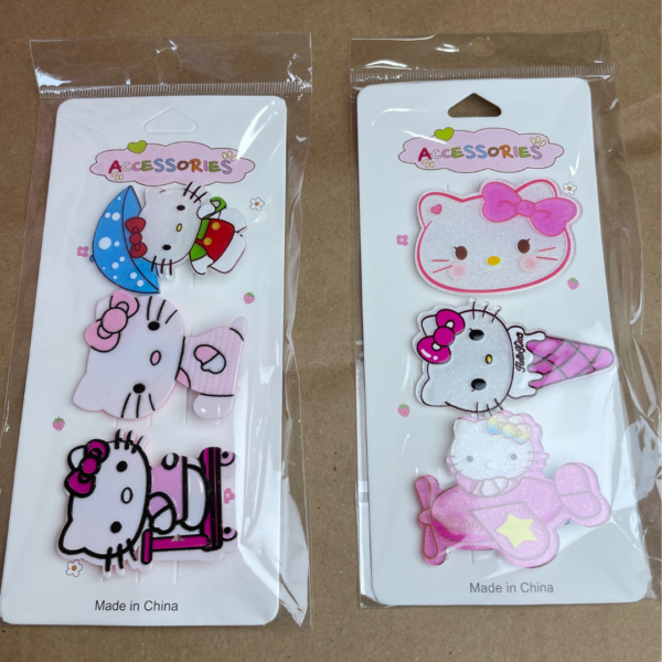 Pack de ganchos de Hello Kitty