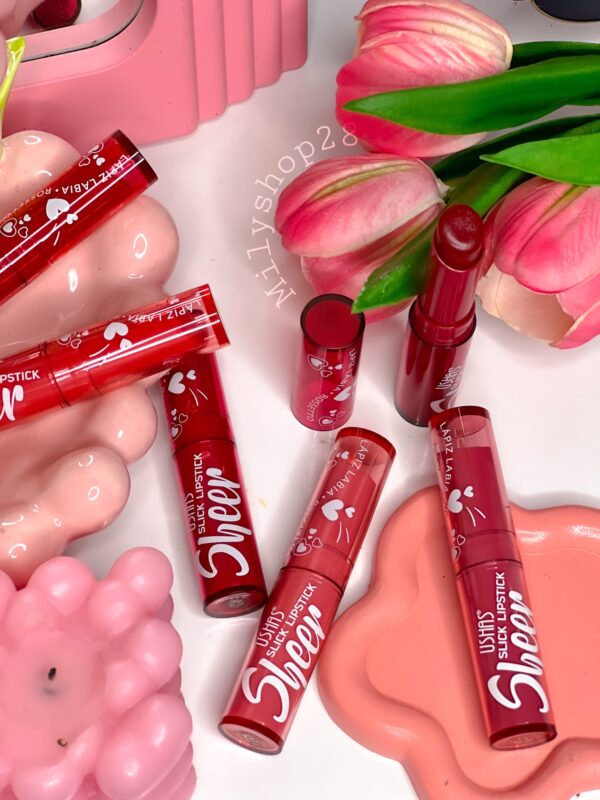 Slick Lipstick Sheer Ushas - Imagen 3