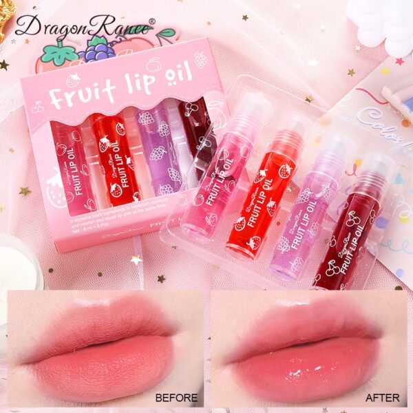 Fruit Lip Oil 4pcs - Imagen 3