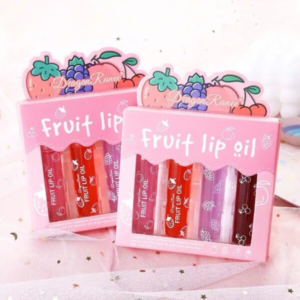 Fruit Lip Oil 4pcs
