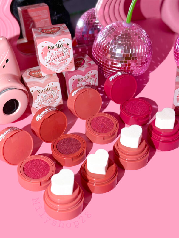 Blush en forma de corazon