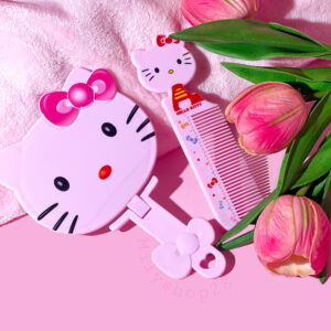 Set Espejo & Peine Hello Kitty