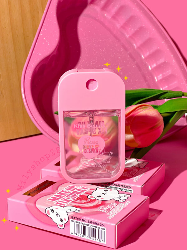 Fijador de Maquillaje (spray) Kiss Beauty - Imagen 3