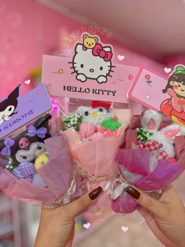 Mini Ramos de Hello Kitty