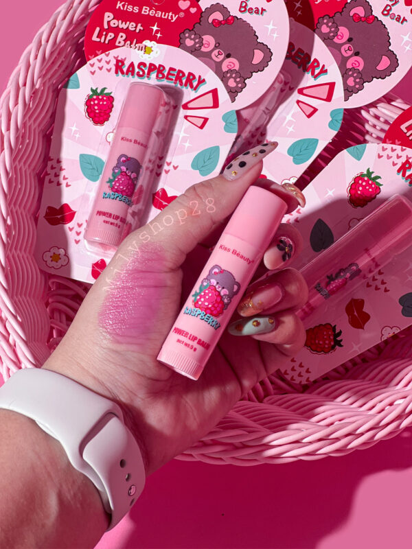 Power Lip Balm Raspberry Kiss beauty - Imagen 4