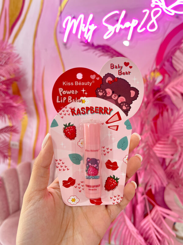 Power Lip Balm Raspberry Kiss beauty - Imagen 5