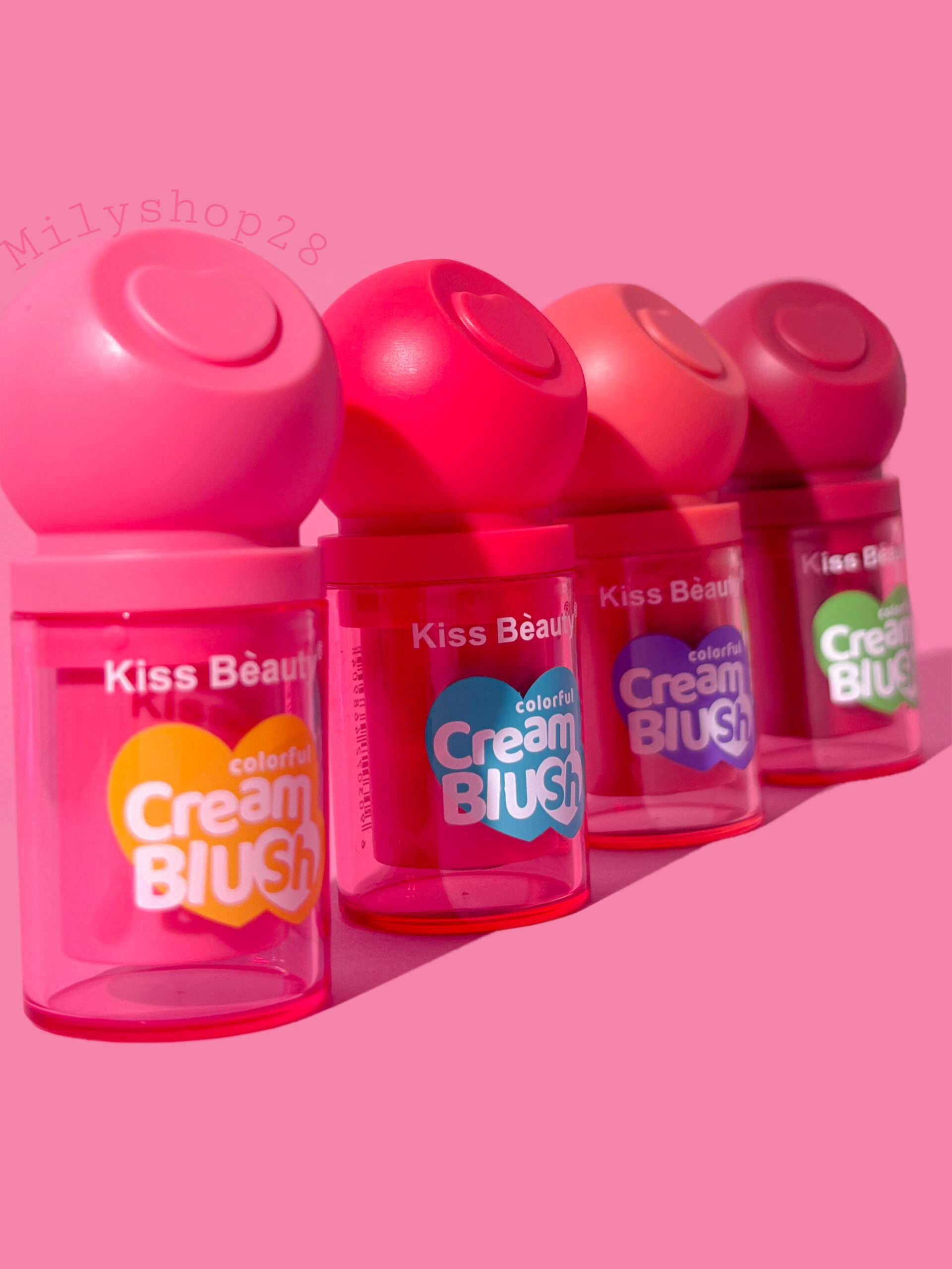 Blush en Barra en Crema – Kiss Beauty