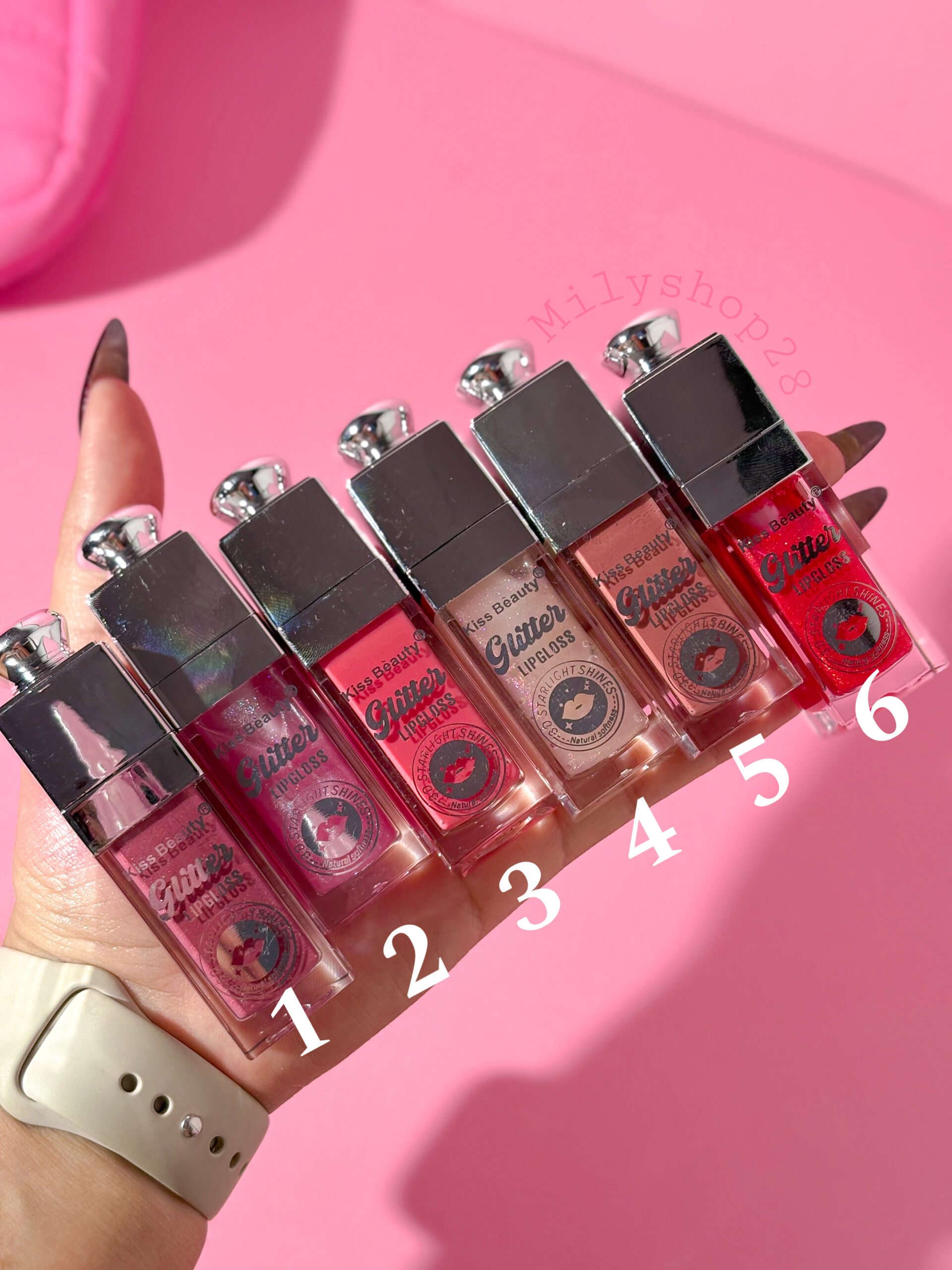 Gloss Labial – Kiss Beauty - Imagen 4