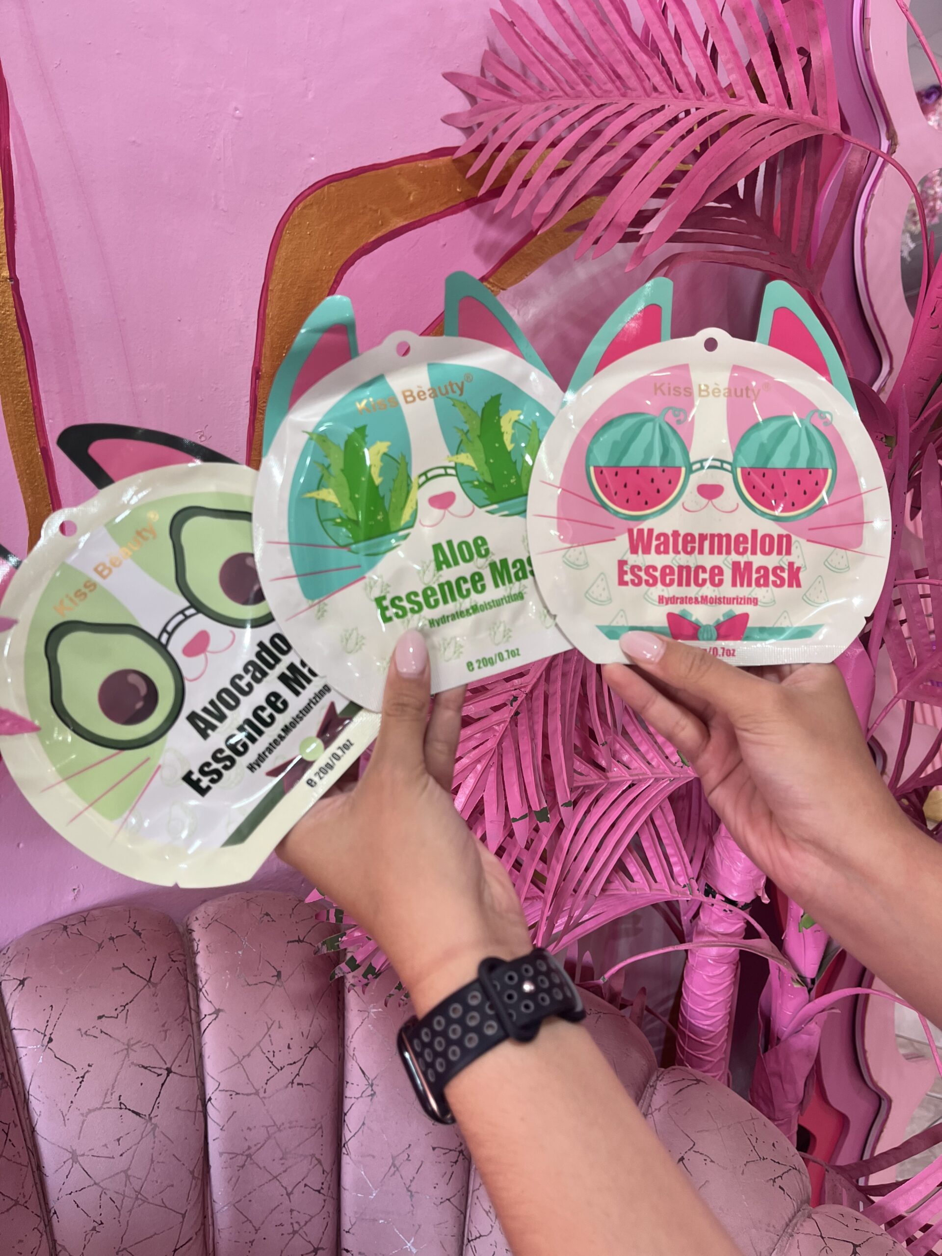 Mascarillas Essence - Kiss beauty