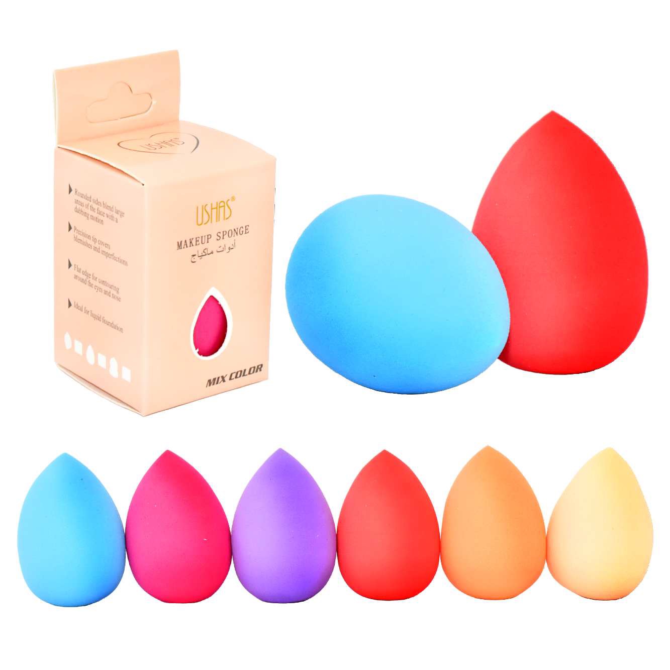 Esponjas de maquillaje - USHAS - Imagen 2