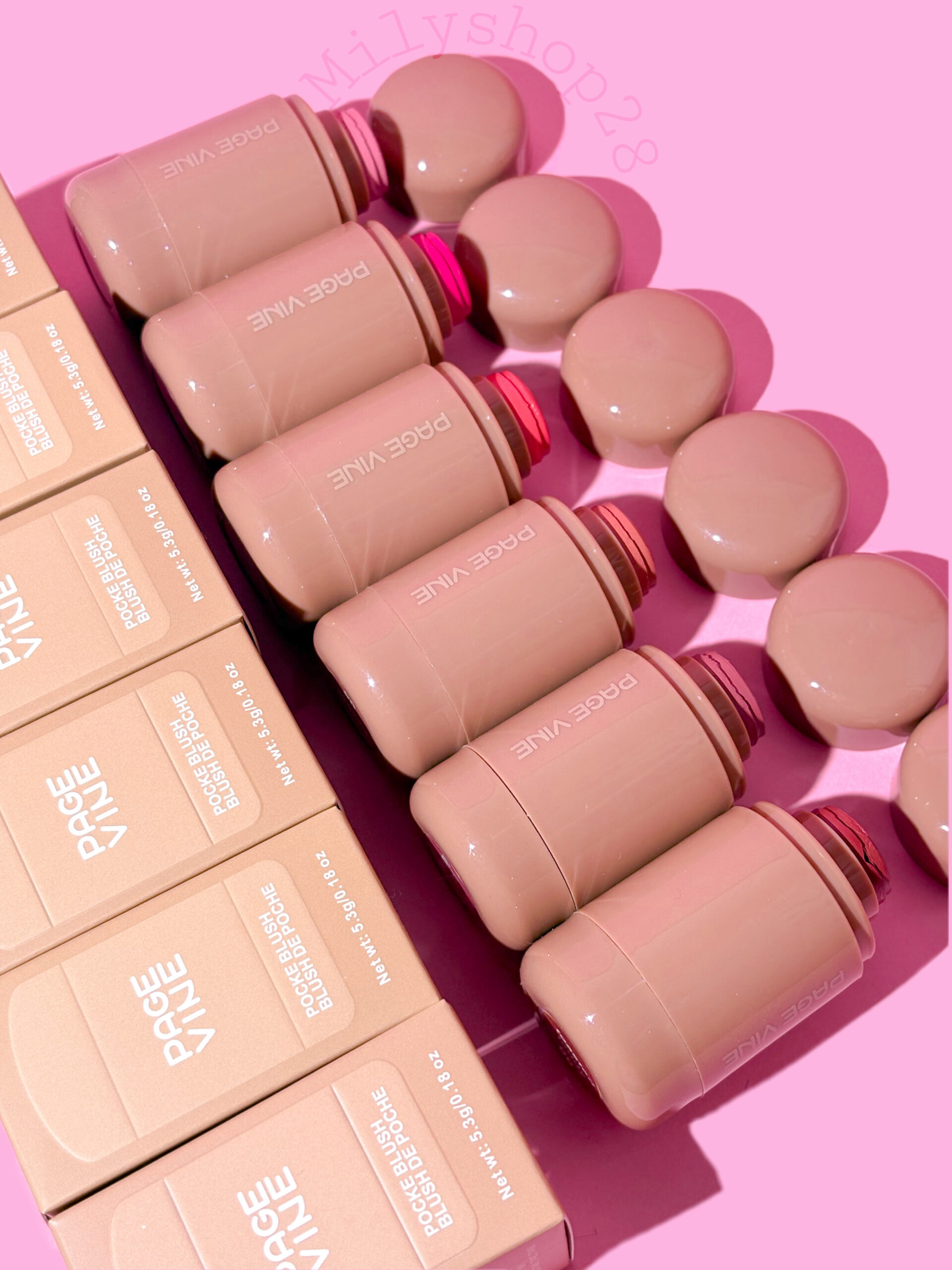 Blush en Barra Cremoso – Dupes de los Rubores Rhode - Imagen 4