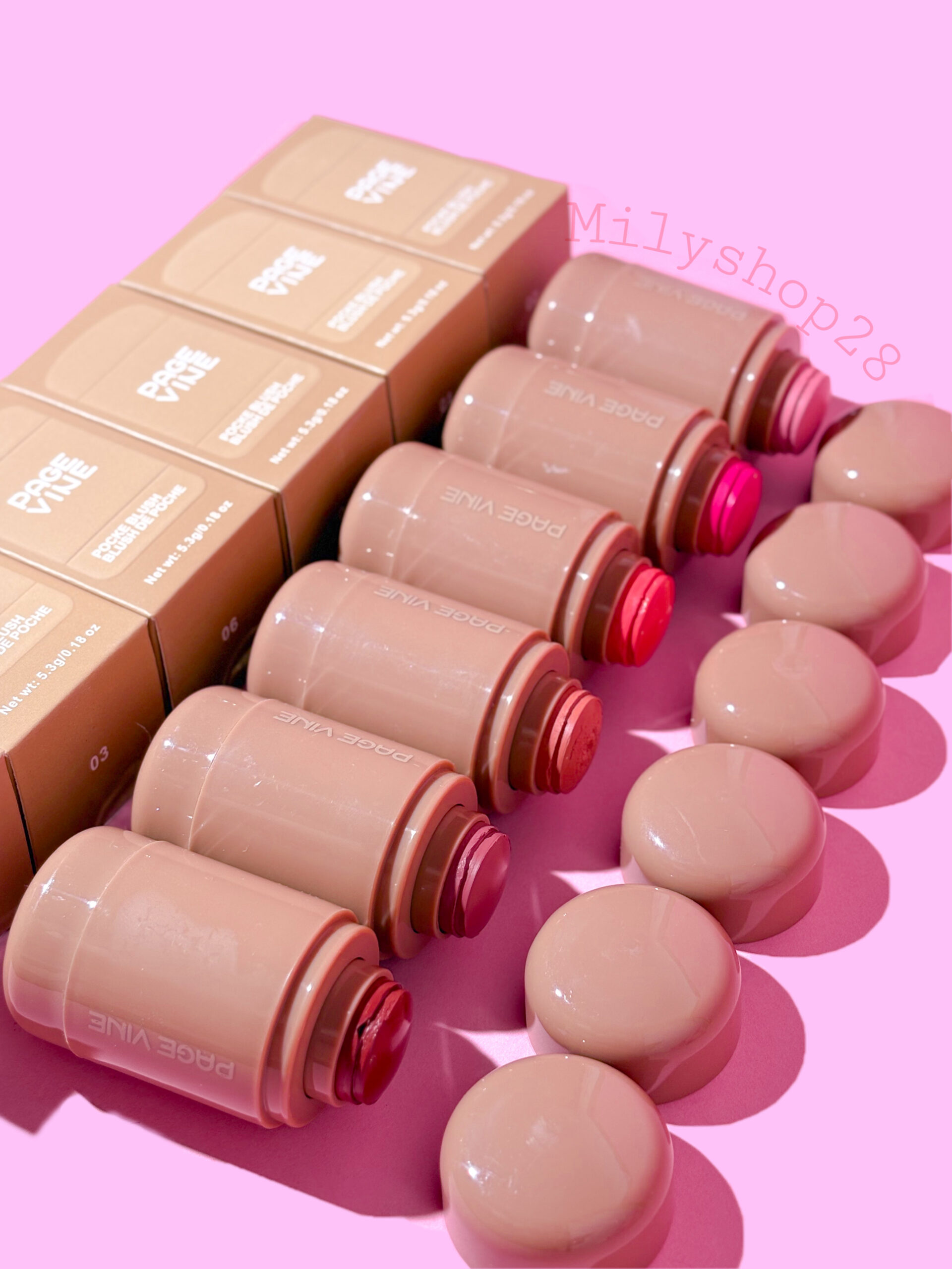 Blush en Barra Cremoso – Dupes de los Rubores Rhode - Imagen 2