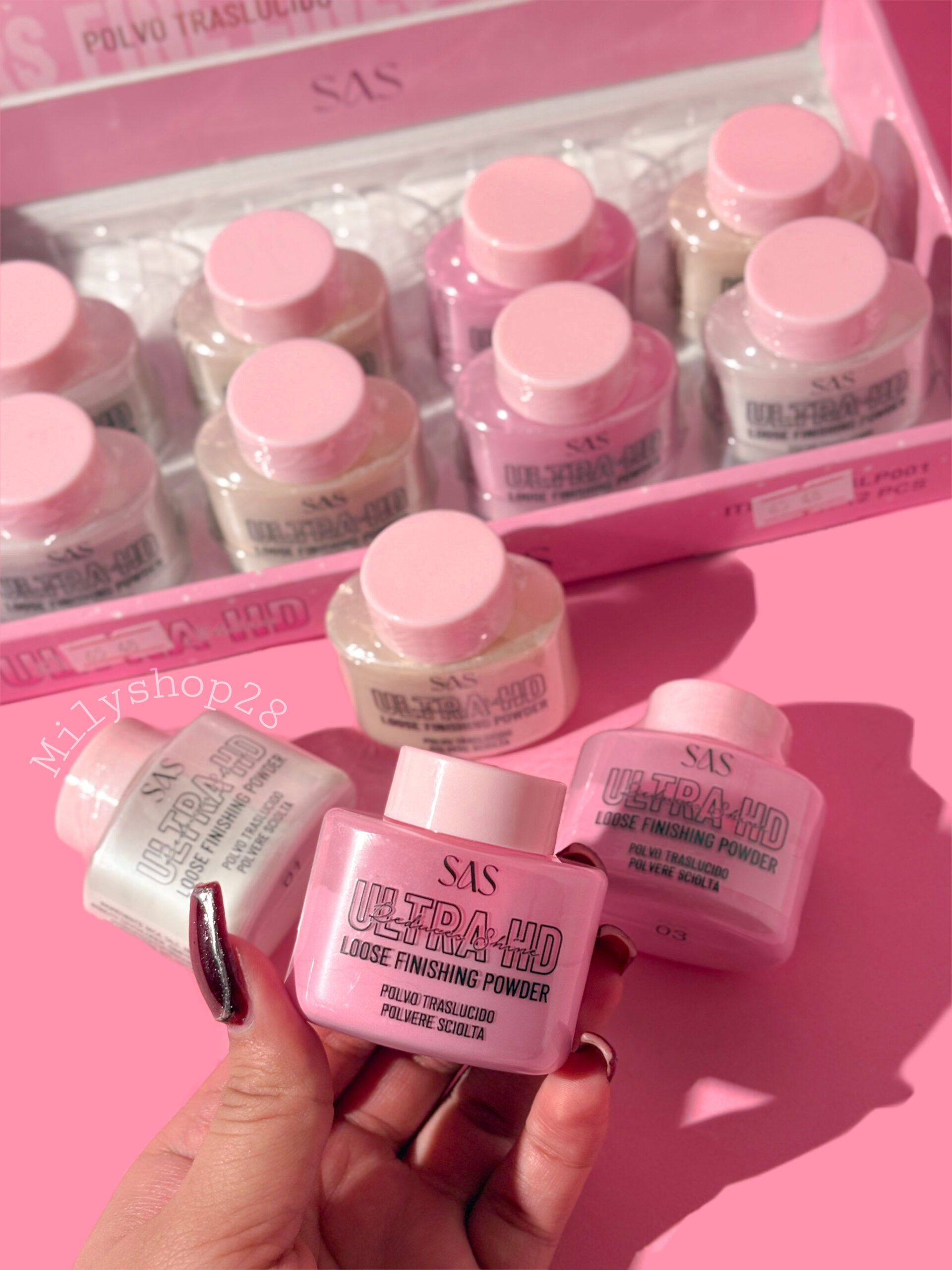 Polvo suelto ultra HD SAS