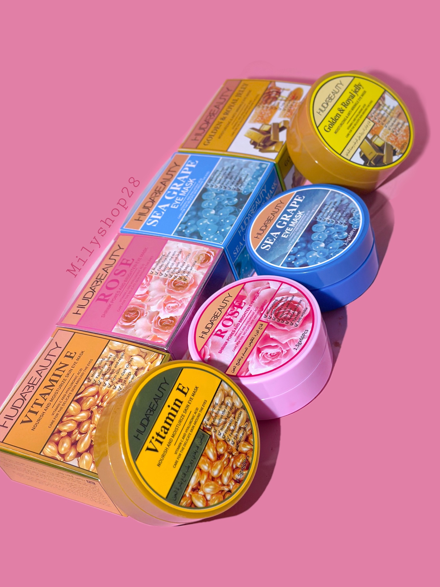 PARCHES DE OJERAS HUDA BEAUTY