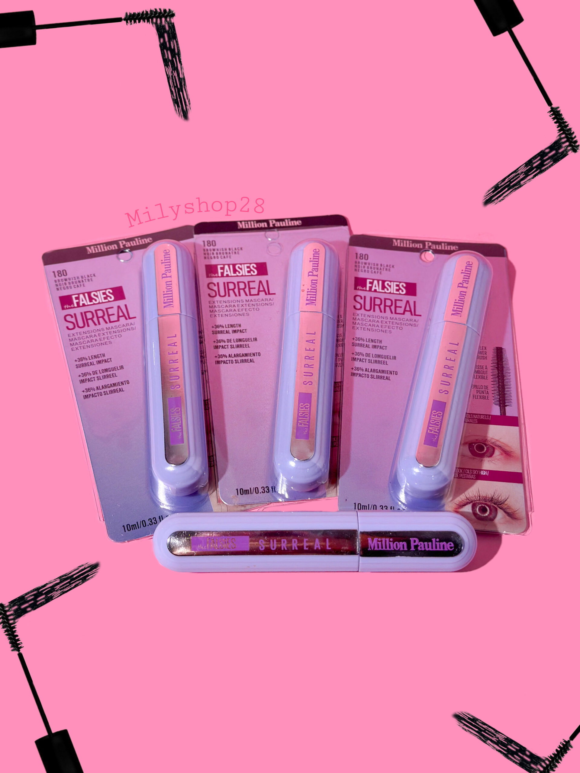 RIMEL DE PESTAÑAS FALSIES SURREAL MILLION PAULINE