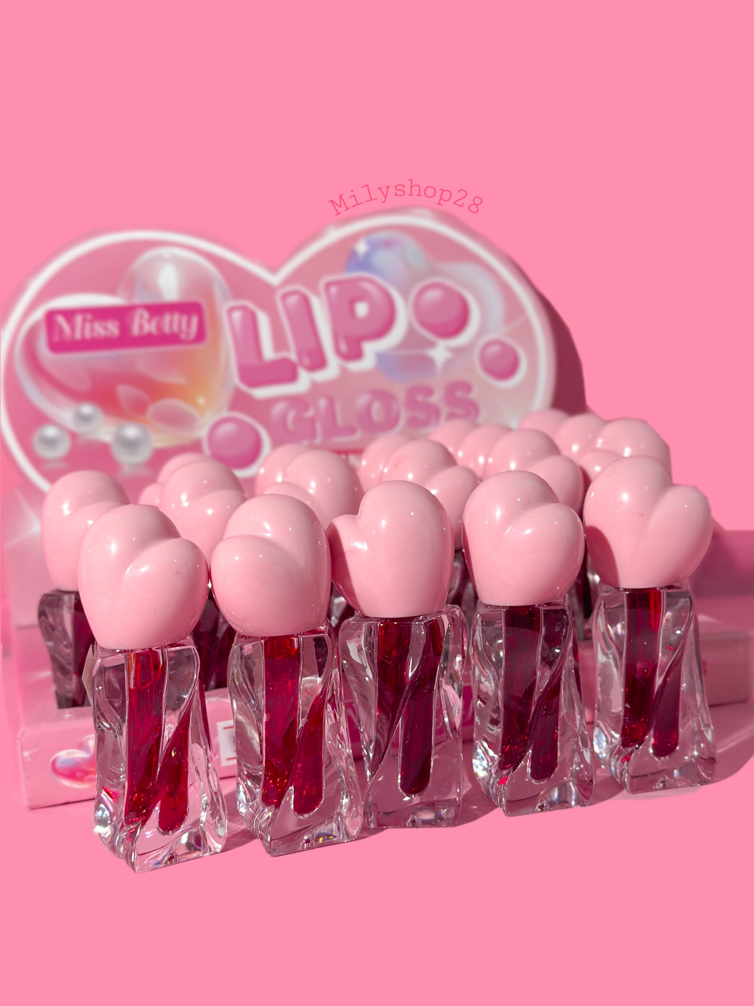 TINTA DE LABIOS EN FORMA DE CORAZON