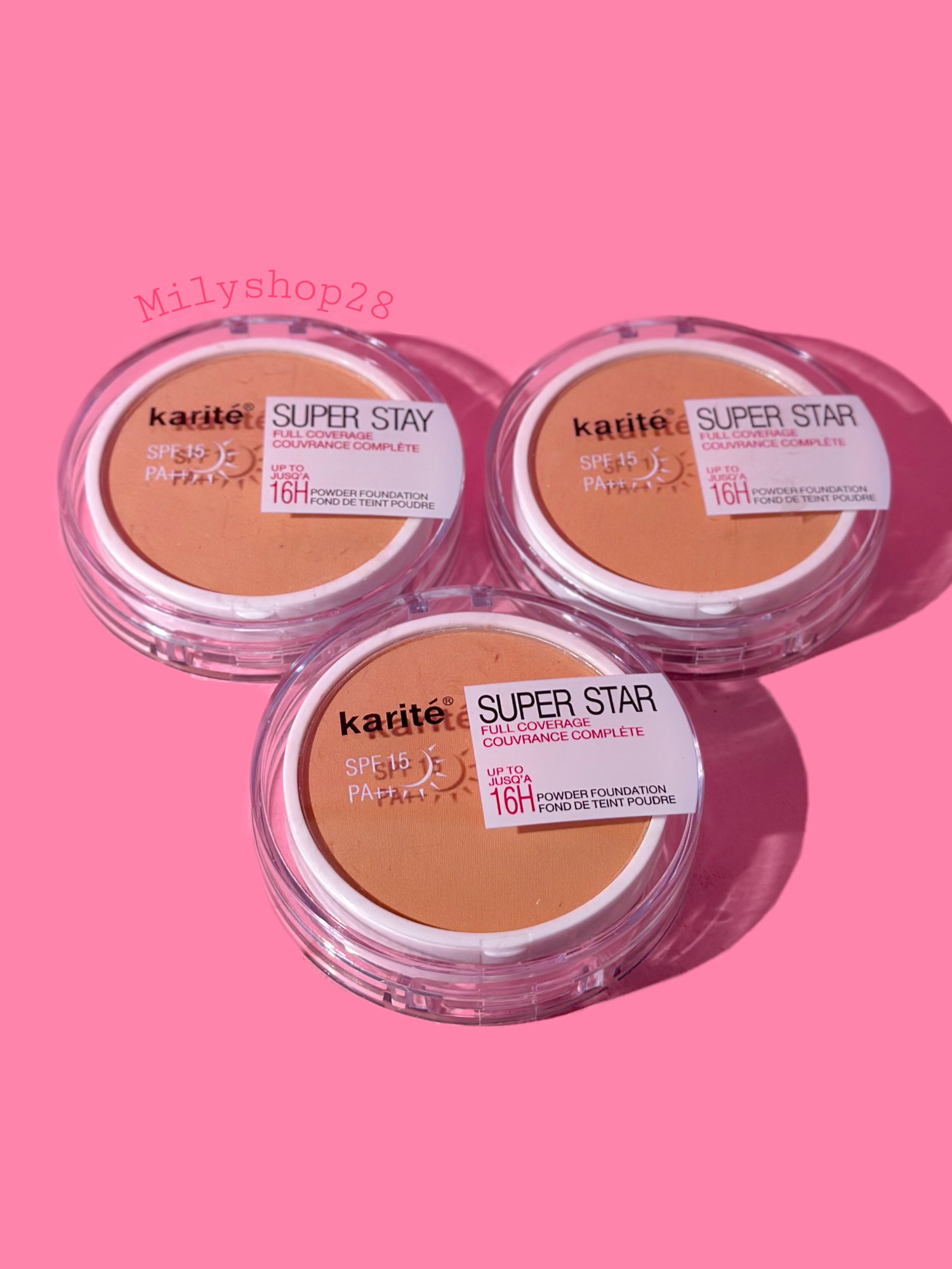 POLVO COMPACTO KARITE SUPER STAR+