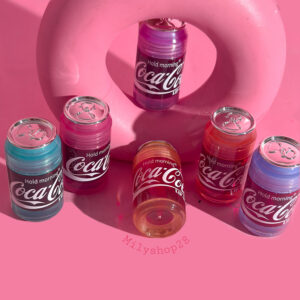 TINTA DE LABIOS EN FORMA DE LATA DE COCA COLA