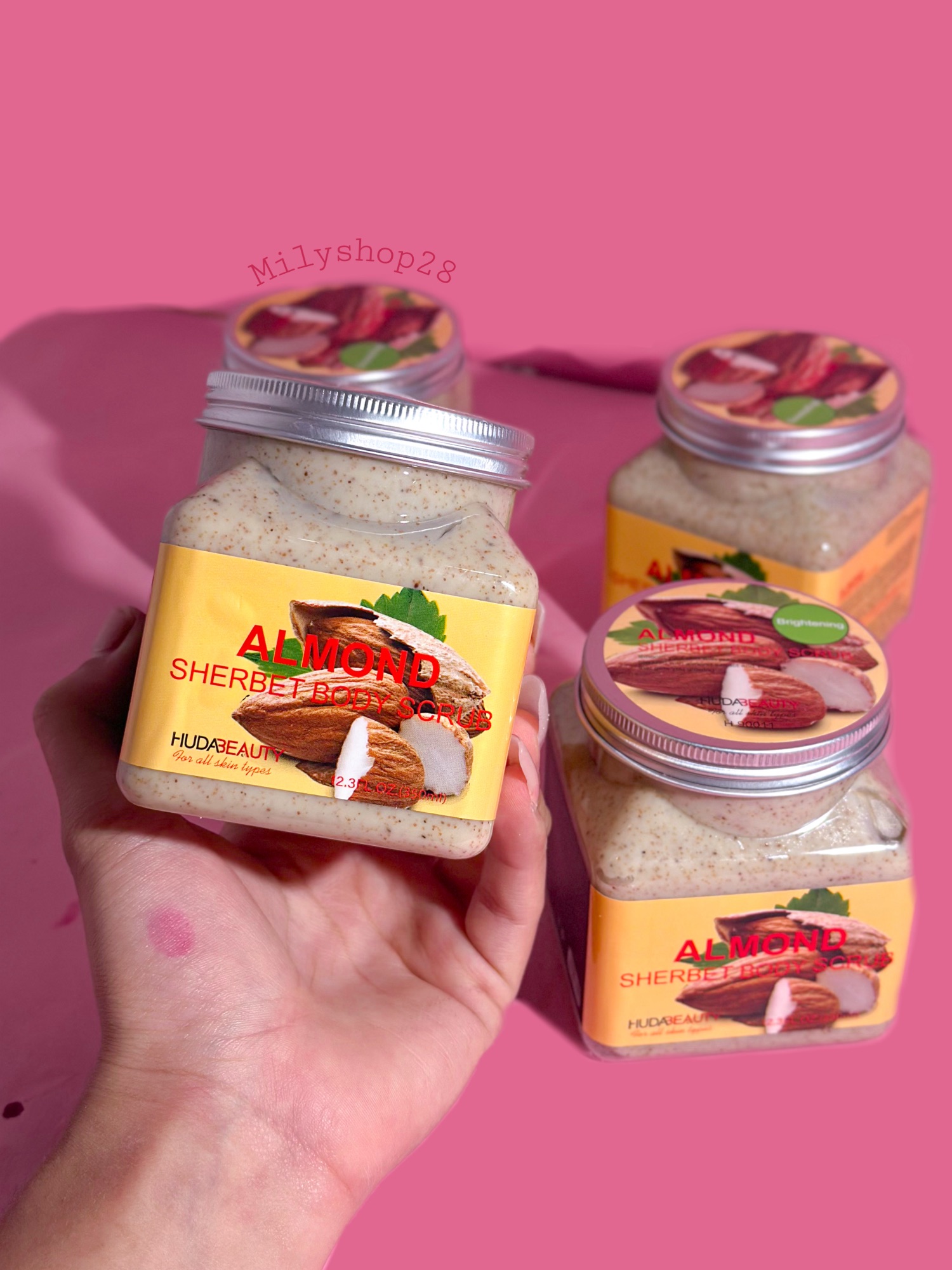 EXFOLIANTES DE ALMENDRA