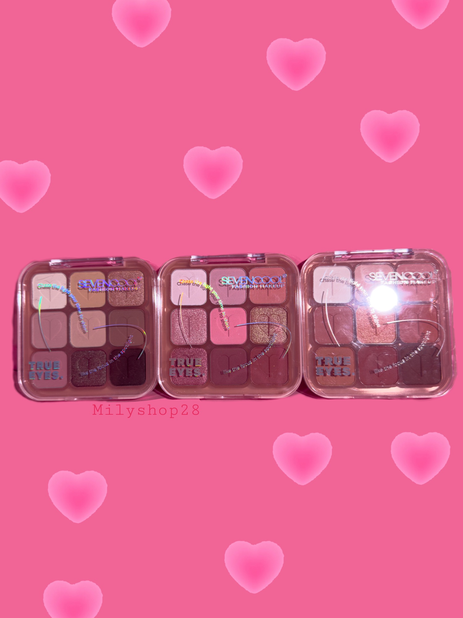 MINI PALETA DE MAQUILLAJE SEVENCOOL