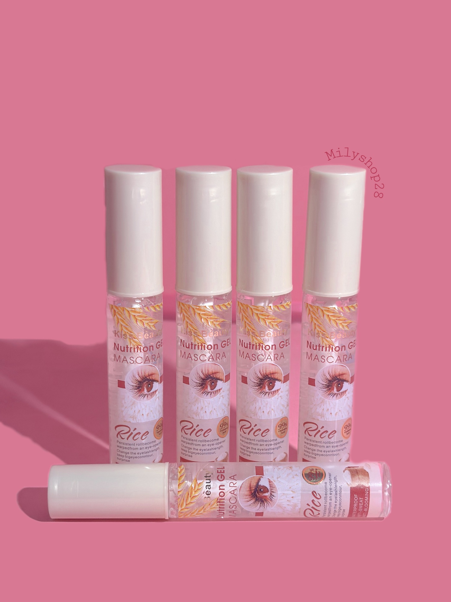 Rímel de arroz para nutrir pestañas