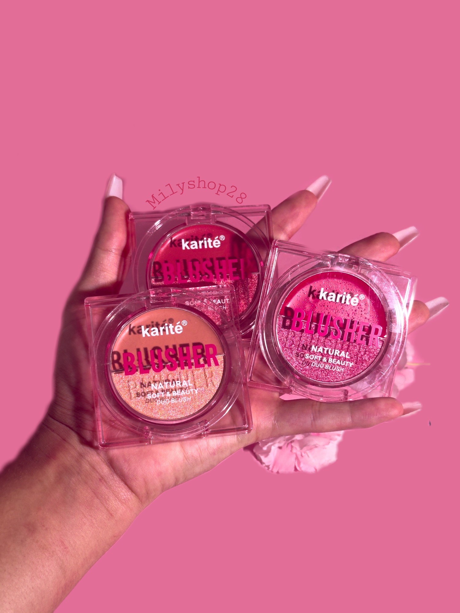 Blush+Iluminador karite