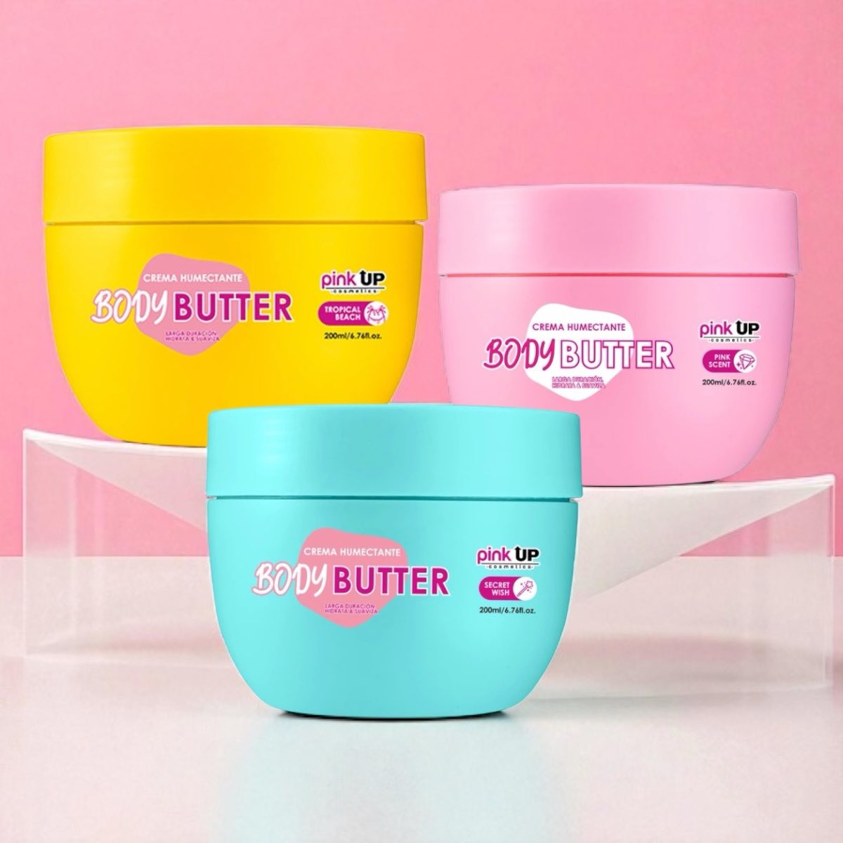 CREMAS HUMECTANTES PINK UP