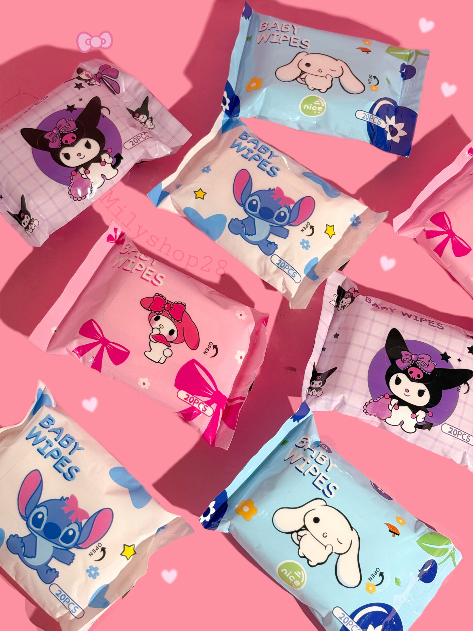 MINI TOALLAS DESMAQUILLANTES