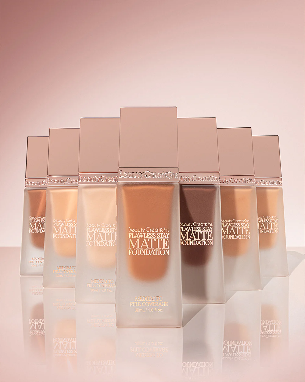 Flawless Stay Matte Foundation (base de maquillaje)- Beauty Creations