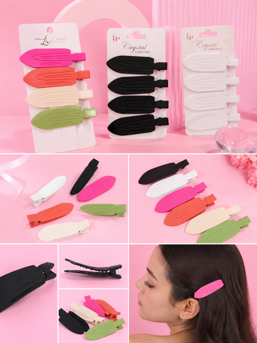 Clips para el Cabello – Paquete de 4
