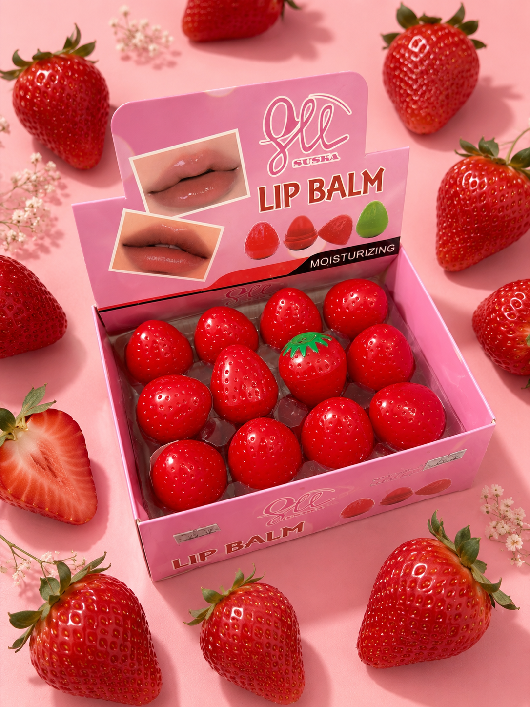 Lip Balm de Fresa – Suska