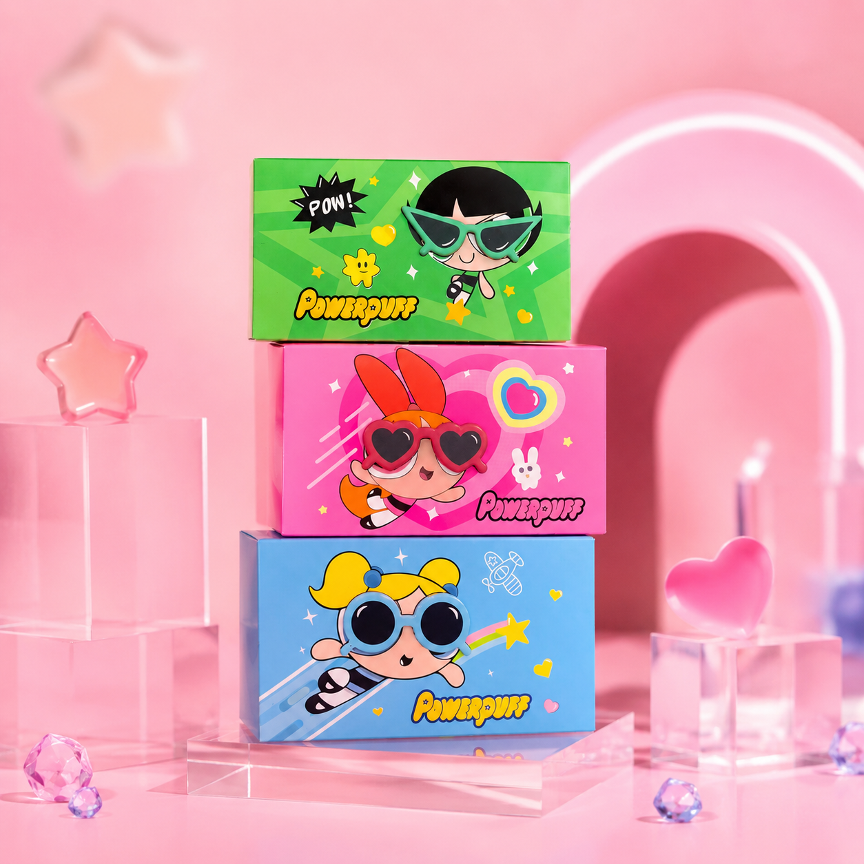 Paletas de Sombras – Las Chicas Superpoderosas